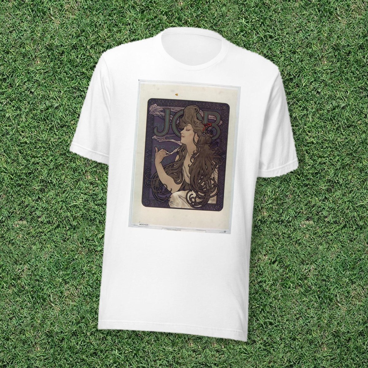 Alphonse Mucha Art Nouveau JOB Shirt, Vintage Poster Tee, Fine Art Lover Gift