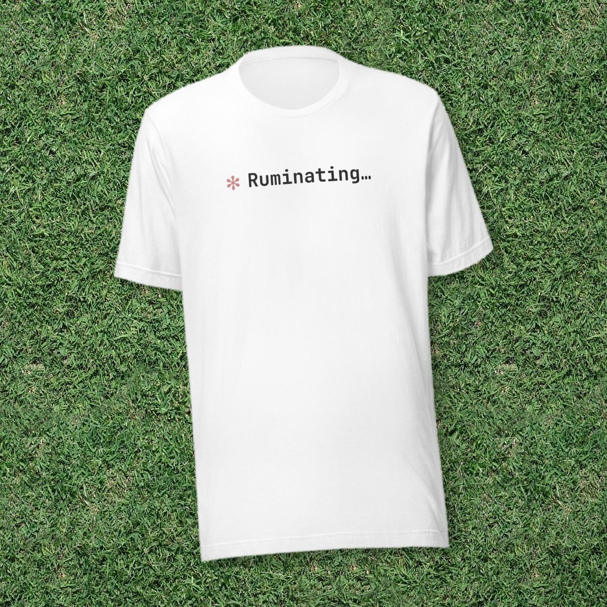 Funny Programmer Shirt, AI Loading Screen Thinking Tee, 48 Word Options, Developer Gift, White