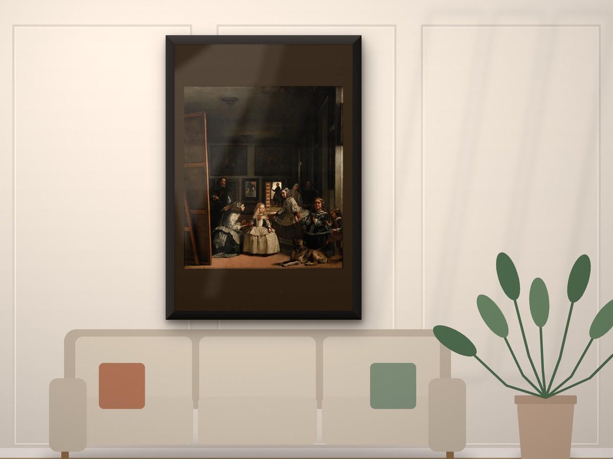 Diego Velázquez Las Meninas 1656 Print, Spanish Baroque Art, Museum Quality (Framed or Unframed)
