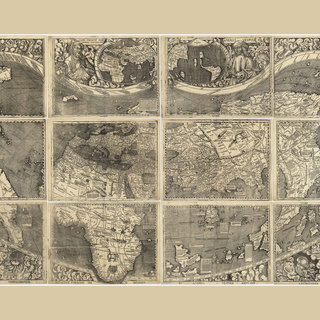 Waldseemuller World Map, 1507